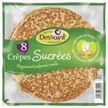 Dessaint Sugared crepes x8 400g
