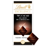 Lindt Excellence Dark Cocoa Himalayan pink salt 100g