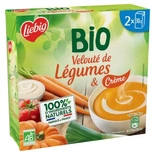 Liebig Vegetable Organic soup with cream 2x30cl