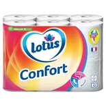 Lotus white Toilet paper Confort x12 rolls