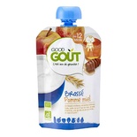 Good Gouter Organic Plain mixed apple &Honey from 12 months 90g