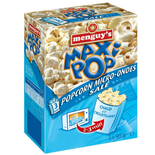 Menguy Salted Popcorn microwaveable 3x90g