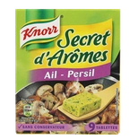 Knorr Aromas Secret Garlic & Parsley x9 cubes 90g