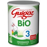 Guigoz Baby Milk Formula 3 Growing up Organic from 10 month to 3 years 800g