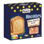 Pasquier Whole wheat Biscottes without added sugars 300g