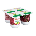 Sojasun Cherries soya yogurts 4x100g
