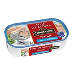 Connnetable Natural cod liver with Guerande salt 121g