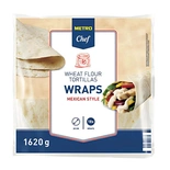 Chef Tortillas wraps 30 cm 18 pieces 1.62kg