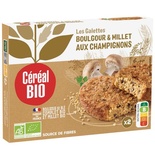 Cereal millet and bulgur patties with mushrooms Organic 200g