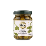Biona Capers in Extra Virgin Olive Oil Organic 120g