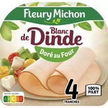 Fleury Michon Turkey breast x4 slices 160g