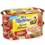 La Laitiere Strawberry mousse 4x12cl