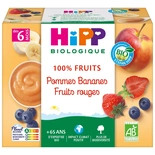 Hipp Apple Banana & Red Fruits ORGANIC 4x100g from 6 months