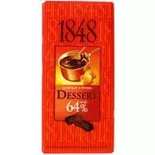 Poulain 1848 Dark chocolate dessert 64% Cocoa 200g