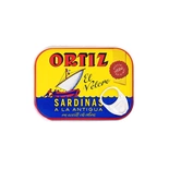 Ortiz sardines a la antigua in olive oil tin 140g