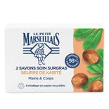 Le Petit Marseillais Shea butter soap 2x100g