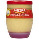 Amora Dijon Mustard in a glass 245g
