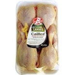 Farm quails from Challans 4x180g Red Label