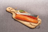 Smoked salmon parcels with string x4 500g