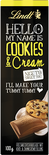 Lindt Hello Cookies & Cream bar 100g