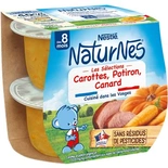 Nestle Naturnes Carrots Pumpkin & Duck 2x200g 400g