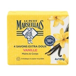 Le Petit Marseillais Vanilla soap 4x100g