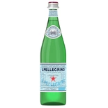 San Pellegrino sparkling Italian water glass bottles 75cl