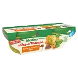 Bledina Idees de Maman Epinards Carrots & beef 2x200g from 6 months