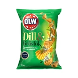 OLW Dill and Chives Dill and Graslok Flavoured Crisps 175g