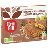 Cereal Galettes with Bulgur Lentils Rice Vegetables Colombo Organic 200g