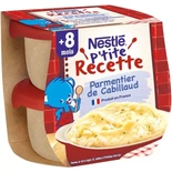 Nestle Ma recette Cod pie 2x200g from 8 months