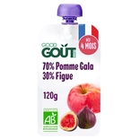 Good Gout Organic Pouch Gala Apple & Fig from 4 months 120g