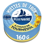 Petit Navire Tuna flakes in sunflower oil 160g