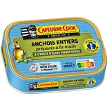 Capitaine Cook Whole Anchovies in Extra Virgin Olive Oil 100g