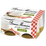 Bonne Maman Rhubarb jam yogurts 4x125g