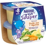 Nestle Naturnes P'tit Souper 7 Vegetabels 2x200g 400g