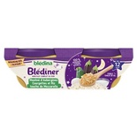 Bledina Blediner Aubergin, Courgette, Rice & Mozzarella 2x200g From 12 Months