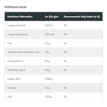Lune De Miel Flower Honey Liquid in Measuring Bottle 500g
