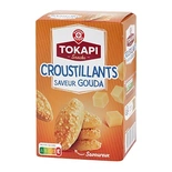 Tokapi Croustillants Gouda cheese Crackers 85g