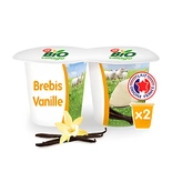 Bio Village Vanilla yogurt made with sheep milk Organic 2x125g