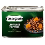 Cassegrain Lentils with onions & carrots 460g
