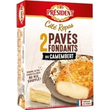 President Breaded Fondants with Camembert Cheese x2 200g