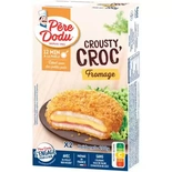 Pere Dodu Cheese & Turkey breaded x2 200g
