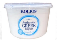 Kolios Authentic Greek Strained Yogurt 2% 500g