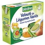 Bledina Vegetable varieties soup 2x25cl from 15 months