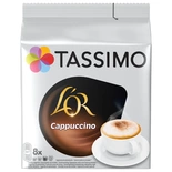 Tassimo L'Or Cappucino pads x8 + 8 milk 128g