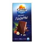 Gerble no sugar added dark chocolate with hazlenuts 80g
