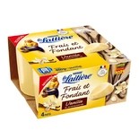 La Laitiere Frais et Fondant Vanilla Yogurt 4X115g