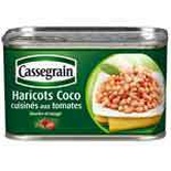 Cassegrain Coconut white beans with tomatoes 435g