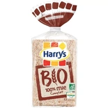 Harry's Organic Brown bread sliced crustless 325g